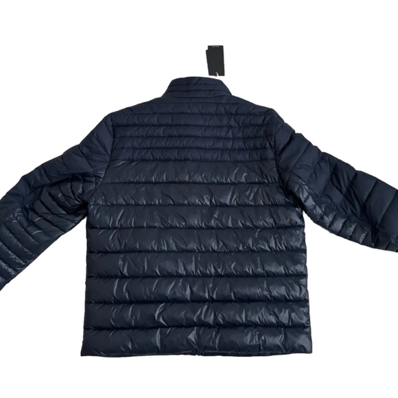 Hugo Boss Orange Oden Quilted Puffer Jacket Coat Dark Navy Blue Men 44R L - Picture 8 of 13